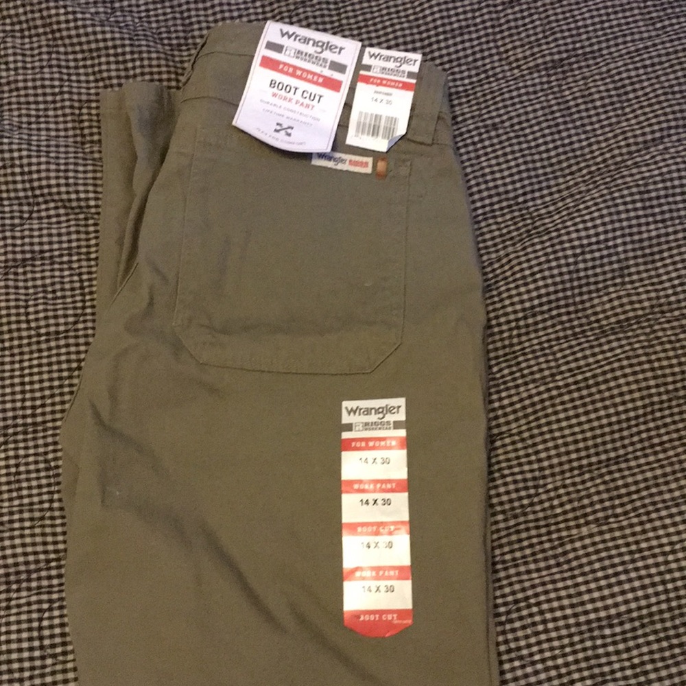 New wrangler work pant slacks
